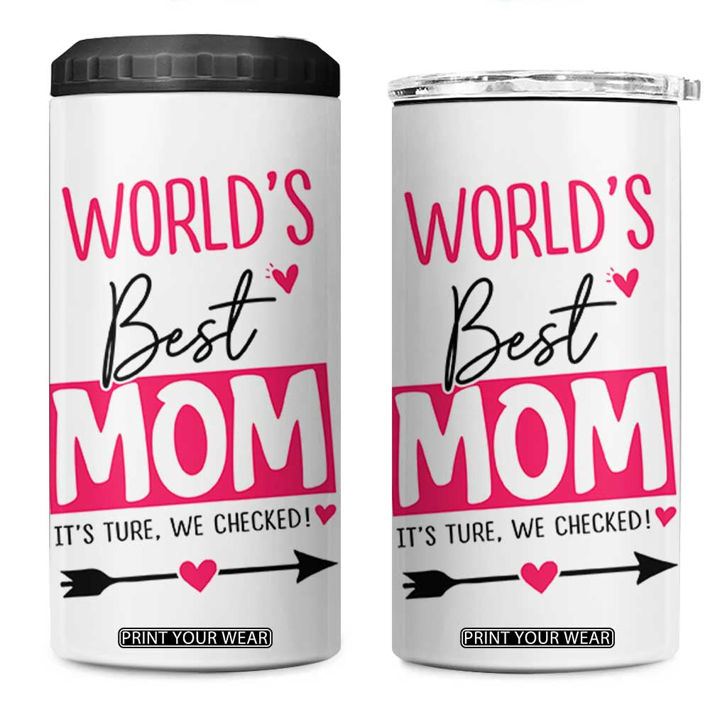 Mom Gifts 4 in 1 Can Cooler Tumbler from Daughter Son Funny Birthday Mothers Day Gift TB10 One Size: 16 oz White Print Your Wear