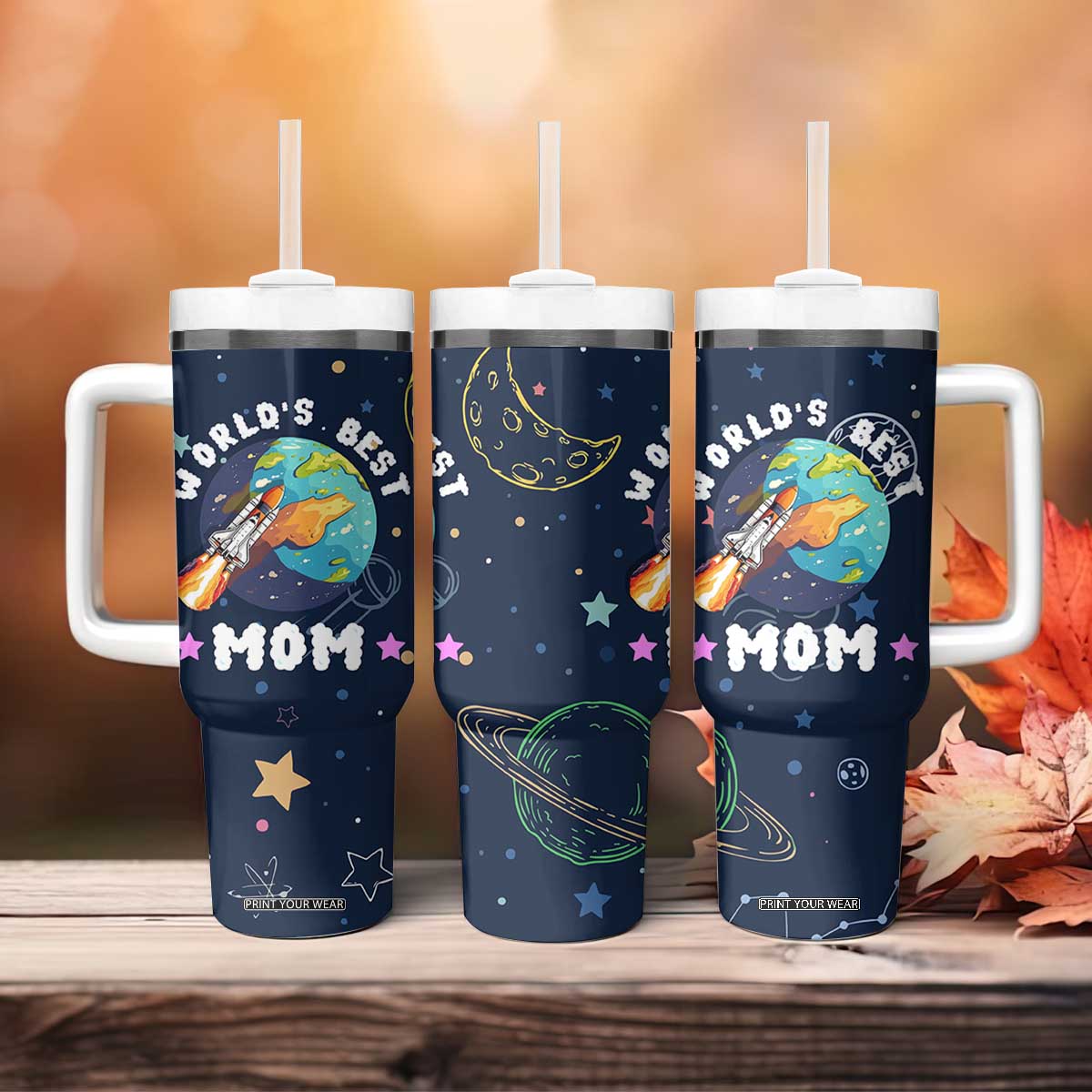 Best Mom Gifts Tumbler With Handle Cute Mother Day Gift For Mom From Daughter Son TB10 Print Your Wear