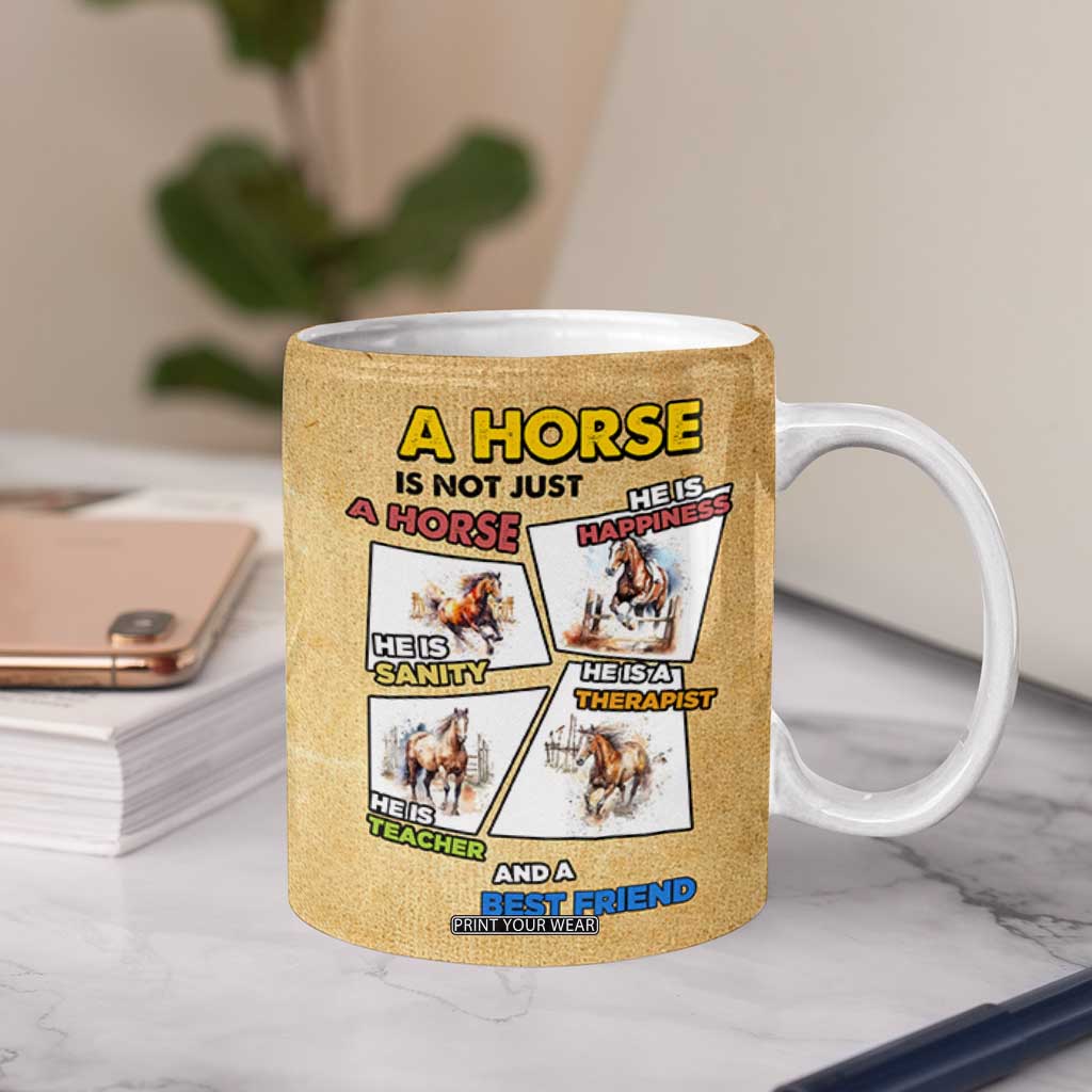 Horse Lovers Coffee Mug Inspiration Equestrian Girls Cowgirl Gifts TB10 Print Your Wear