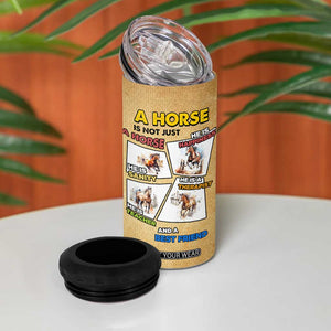 Horse Lovers 4 in 1 Can Cooler Tumbler Inspiration Equestrian Girls Cowgirl Gifts TB10 Print Your Wear
