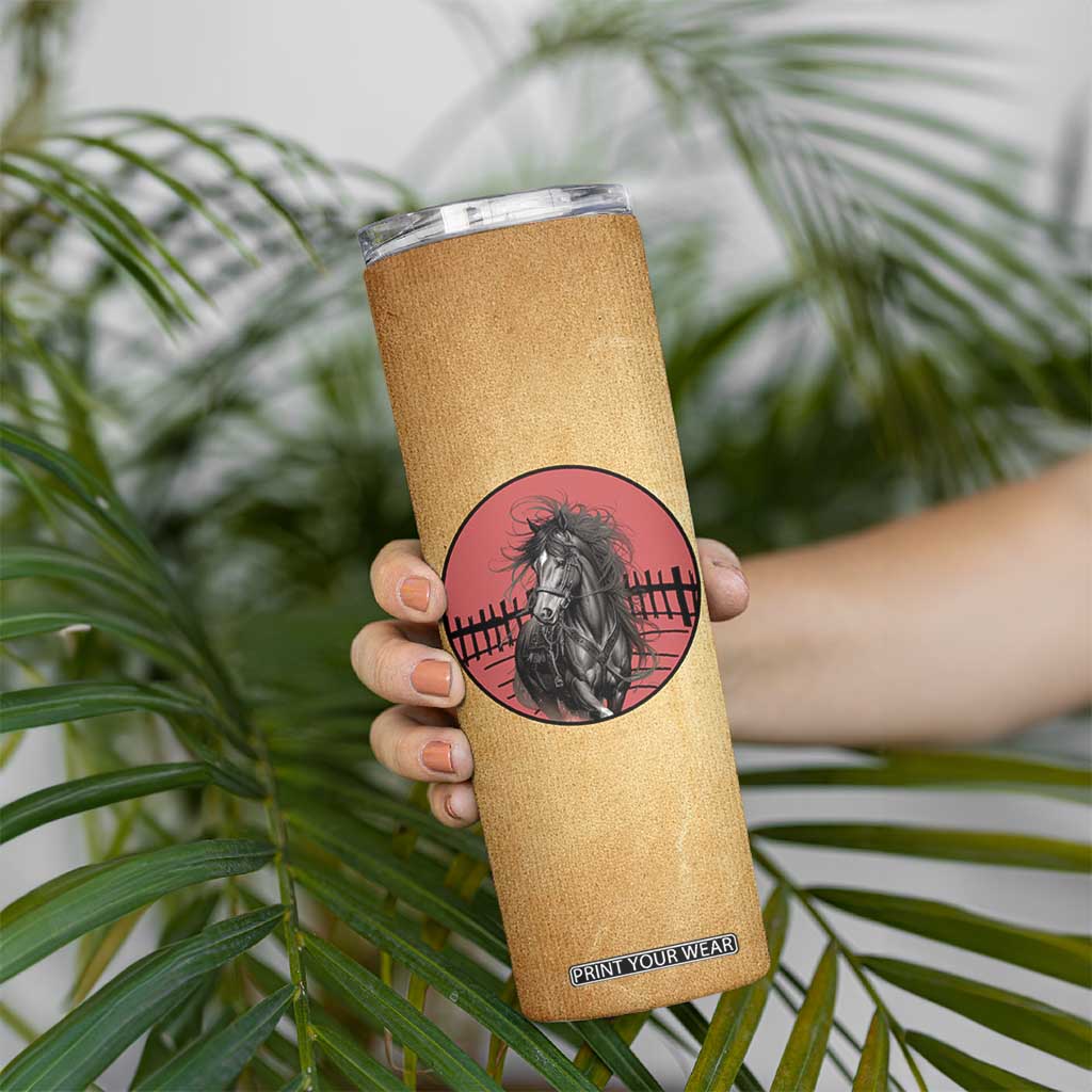 Horse Lovers Skinny Tumbler Inspiration Equestrian Girls Cowgirl Gifts TB10 Print Your Wear