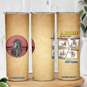 Horse Lovers Skinny Tumbler Inspiration Equestrian Girls Cowgirl Gifts TB10 Print Your Wear