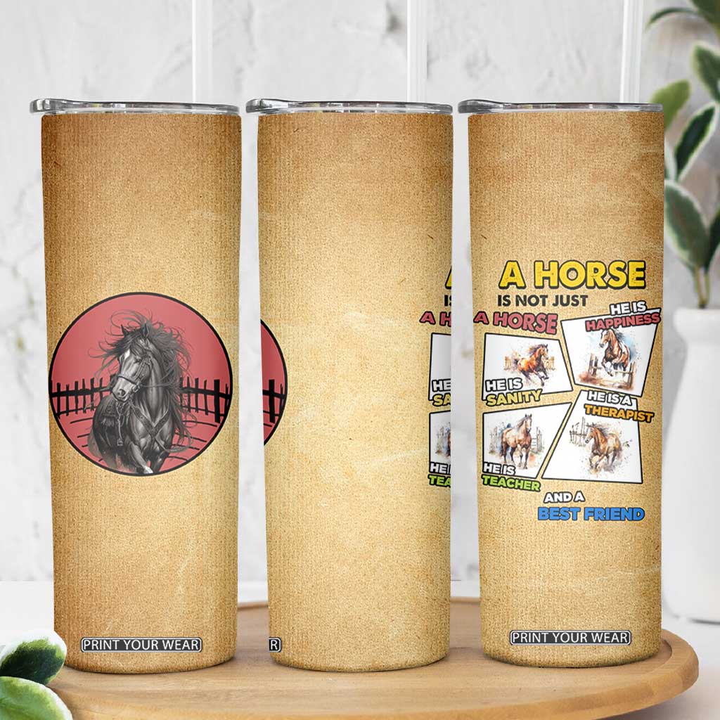 Horse Lovers Skinny Tumbler Inspiration Equestrian Girls Cowgirl Gifts TB10 Print Your Wear