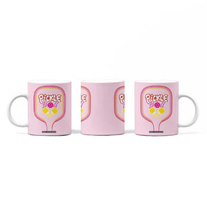 Pickleball Gifts For Women Coffee Mug Womens Pink Pickle Ball Lovers Player Coach TB10 Print Your Wear