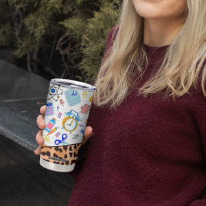 Teacher Tumbler Cup Teaching Is A Work of Heart Teachers Day Appreciation Gifts TB10 Print Your Wear