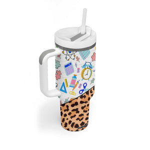 Teacher Tumbler With Handle Teaching Is A Work of Heart Teachers Day Appreciation Gifts TB10 Print Your Wear