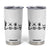 Funny LGBT Tumbler Cup Liberty Gun Beer Tits TB10 White Print Your Wear
