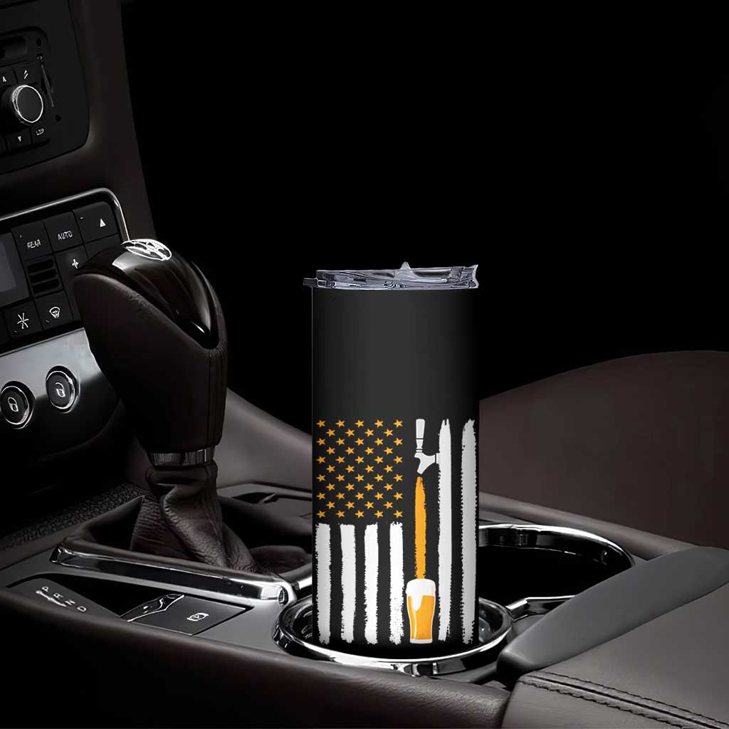 Craft Beer Skinny Tumbler Vintage I Do Crafts Home Brew American Flag TB10 Print Your Wear