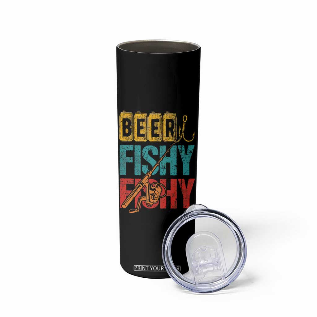 Fishing Gifts Fisherman Skinny Tumbler Beer Fishy Fishy Dad Humor Fisherman TB10 Print Your Wear