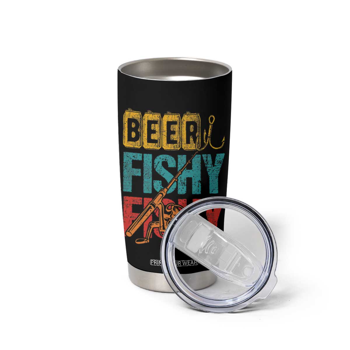 Fishing Gifts Fisherman Tumbler Cup Beer Fishy Fishy Dad Humor Fisherman TB10 Print Your Wear