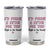 Funny Gifts for Mom BFF Tumbler Cup Id Punch A Bitch For You TB10 White Print Your Wear