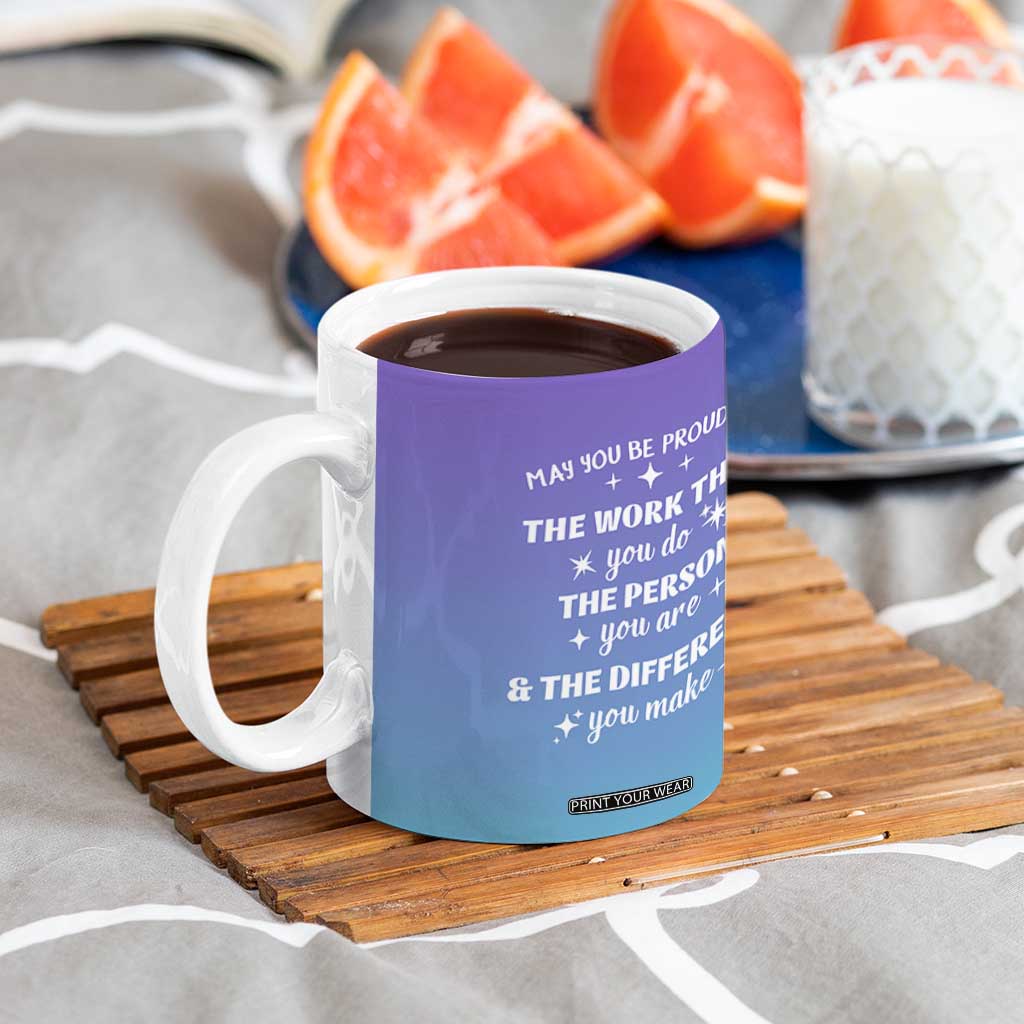 Thank You Gifts For Women Coffee Mug May You Be Proud Of The Work You Do Thanks Retirement Goodbye Farewell Gift TB10 Print Your Wear