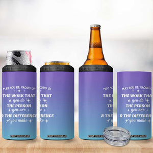 Thank You Gifts For Women 4 in 1 Can Cooler Tumbler May You Be Proud Of The Work You Do Thanks Retirement Goodbye Farewell Gift TB10 Print Your Wear