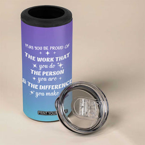 Thank You Gifts For Women 4 in 1 Can Cooler Tumbler May You Be Proud Of The Work You Do Thanks Retirement Goodbye Farewell Gift TB10 Print Your Wear