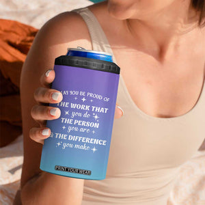 Thank You Gifts For Women 4 in 1 Can Cooler Tumbler May You Be Proud Of The Work You Do Thanks Retirement Goodbye Farewell Gift TB10 Print Your Wear