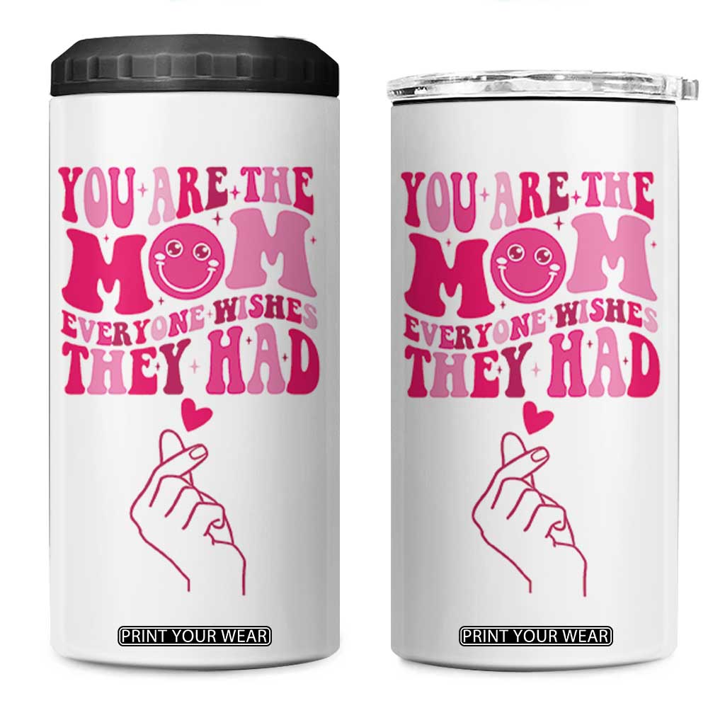 Funny Mom Birthday Gift 4 in 1 Can Cooler Tumbler Cute Valentines Mothers Day Present From Daughter Son TB10 One Size: 16 oz White Print Your Wear