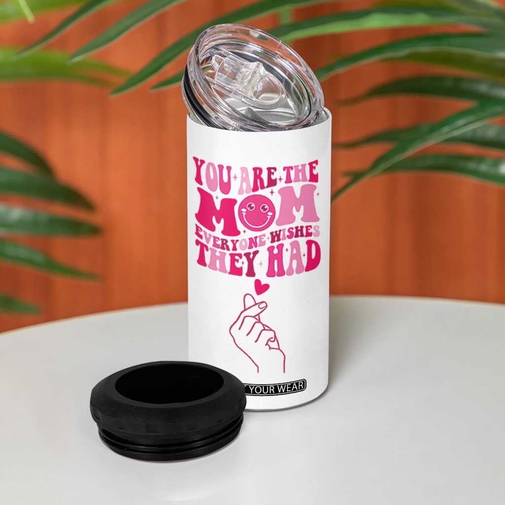 Funny Mom Birthday Gift 4 in 1 Can Cooler Tumbler Cute Valentines Mothers Day Present From Daughter Son TB10 Print Your Wear