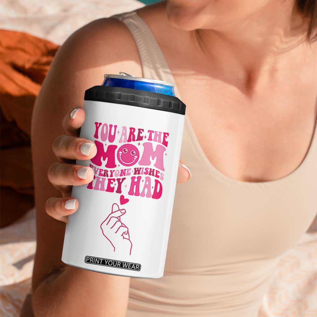 Funny Mom Birthday Gift 4 in 1 Can Cooler Tumbler Cute Valentines Mothers Day Present From Daughter Son TB10 Print Your Wear