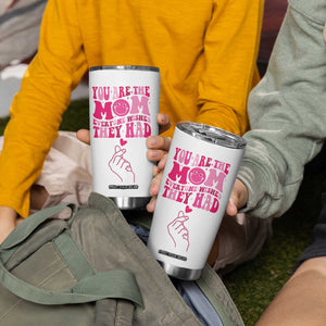 Funny Mom Birthday Gift Tumbler Cup Cute Valentines Mothers Day Present From Daughter Son TB10 Print Your Wear