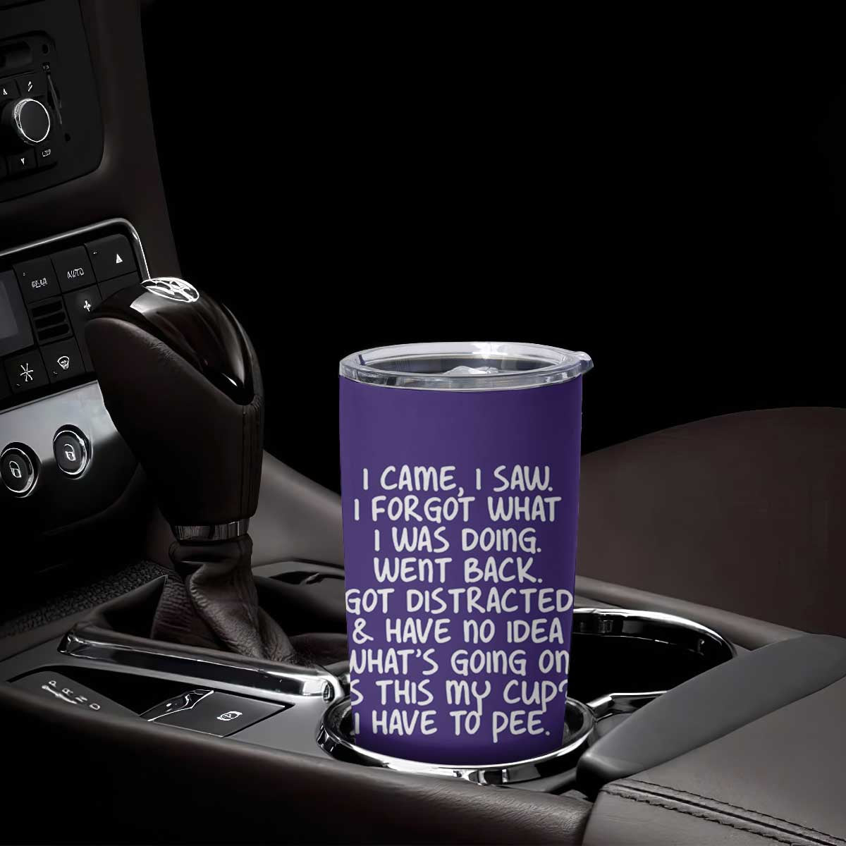 Funny Birthday Gifts For Women Tumbler Cup I Came I Saw I Forgot Funny Senior Citizen Old People TB10 Print Your Wear