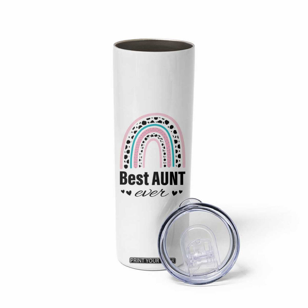 Auntie Skinny Tumbler Best Aunt Ever TB10 Print Your Wear