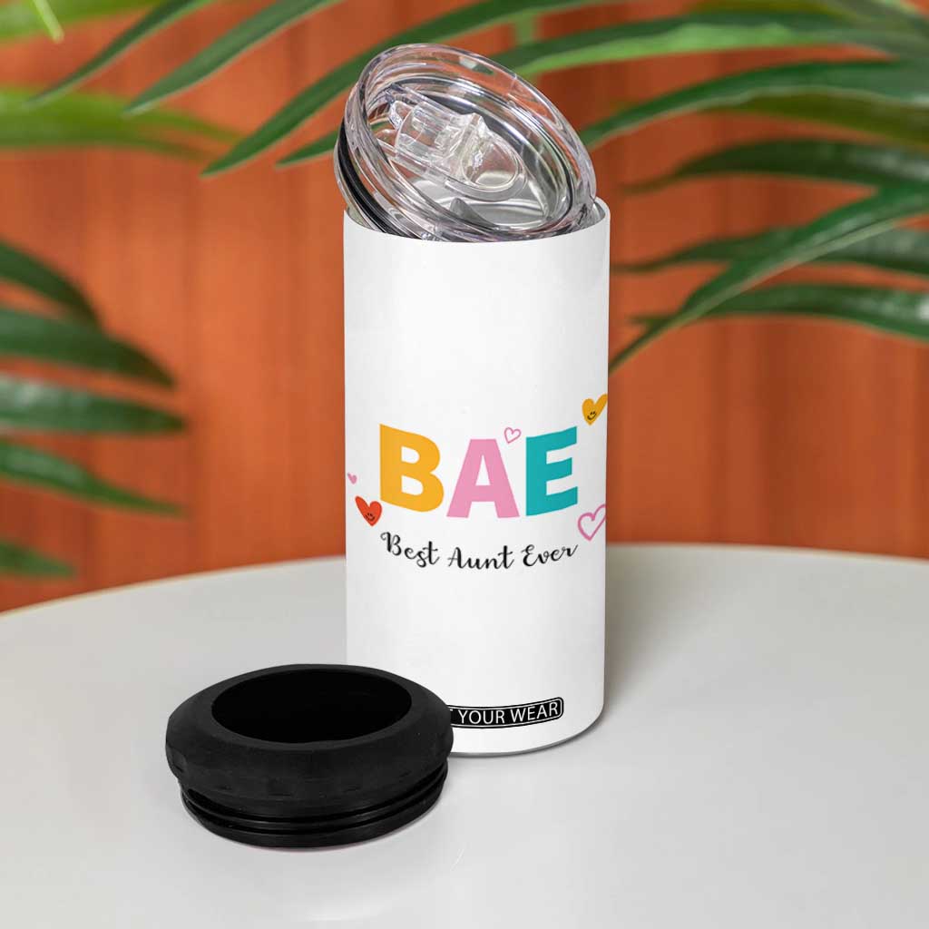 Aunt Gifts 4 in 1 Can Cooler Tumbler Aunts Gifts For Birthday Christmas Mothers Day Best Aunt Ever TB10 Print Your Wear