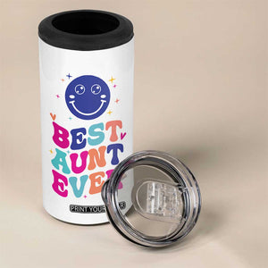 Aunt Gift Ideas 4 in 1 Can Cooler Tumbler Best Auntie Ever Christmas Birthday Present TB10 Print Your Wear