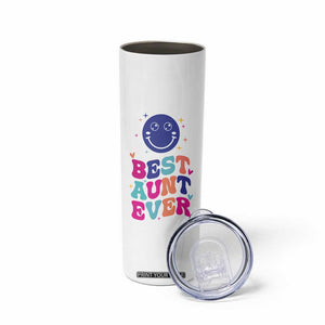 Aunt Gift Ideas Skinny Tumbler Best Auntie Ever Christmas Birthday Present TB10 Print Your Wear