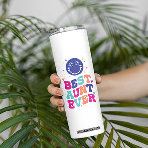 Aunt Gift Ideas Skinny Tumbler Best Auntie Ever Christmas Birthday Present TB10 Print Your Wear