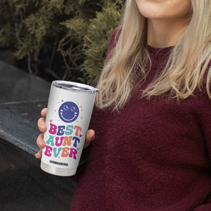 Aunt Gift Ideas Tumbler Cup Best Auntie Ever Christmas Birthday Present TB10 Print Your Wear