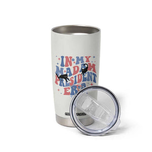 Funny Childless Cat Ladies For Kamala Harris 2024 Tumbler Cup In My Madam President Era Democrat Cat Mom Gift TB10 Print Your Wear