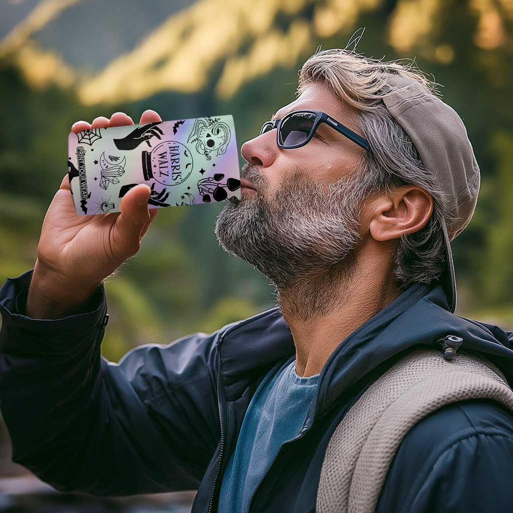 Witches for Kamala 4 in 1 Can Cooler Tumbler Feminist Gift Witchy Decor Witch Coffee Cup Fortune Teller TB10 Print Your Wear