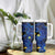 Halloween Starry Night Black Cat Tumbler With Handle Funny Childless Cat Lady With Trump Hair Vote Kamala 2024 TB10 Print Your Wear