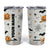 Personalized Cute Boo-Jee Tumbler Cup Custom Name Halloween Ghost Boujee Pumpkin Fall Cup Spooky Season Gift TB10 Cream Print Your Wear