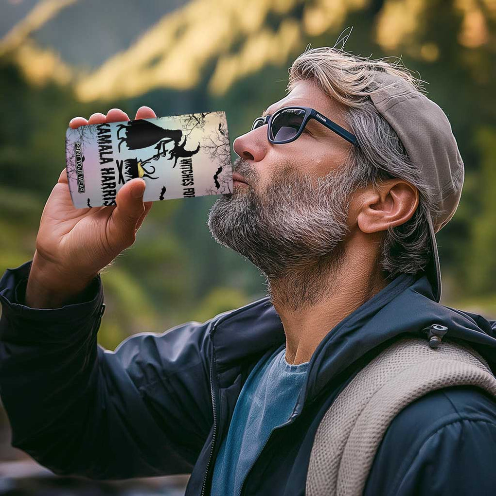 Witches for Kamala Harris 2024 4 in 1 Can Cooler Tumbler Halloween Witch US President Election Feminist Gothic TB10 Print Your Wear