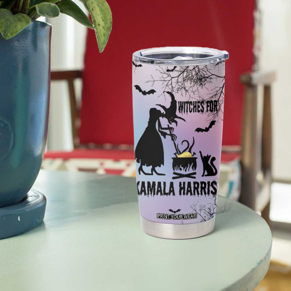 Witches for Kamala Harris 2024 Tumbler Cup Halloween Witch US President Election Feminist Gothic TB10 Print Your Wear