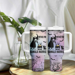 Witches for Kamala Harris 2024 Tumbler With Handle Halloween Witch US President Election Feminist Gothic TB10 Print Your Wear