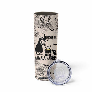 Witches for Kamala Harris 2024 Skinny Tumbler Halloween Witch 47 th President USA America Election Feminist Gothic TB10 Print Your Wear