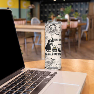 Witches for Kamala Harris 2024 Skinny Tumbler Halloween Witch 47 th President USA America Election Feminist Gothic TB10 Print Your Wear