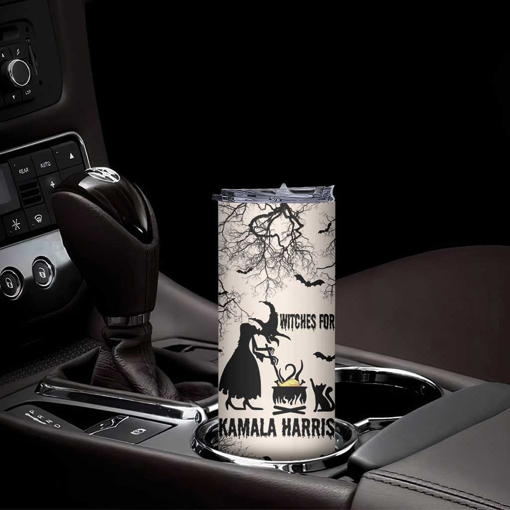 Witches for Kamala Harris 2024 Skinny Tumbler Halloween Witch 47 th President USA America Election Feminist Gothic TB10 Print Your Wear