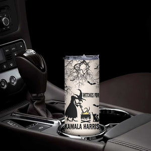 Witches for Kamala Harris 2024 Skinny Tumbler Halloween Witch 47 th President USA America Election Feminist Gothic TB10 Print Your Wear