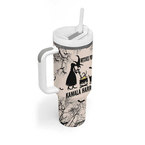 Witches for Kamala Harris 2024 Tumbler With Handle Halloween Witch 47 th President USA America Election Feminist Gothic TB10 Print Your Wear
