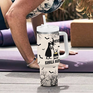 Witches for Kamala Harris 2024 Tumbler With Handle Halloween Witch 47 th President USA America Election Feminist Gothic TB10 Print Your Wear
