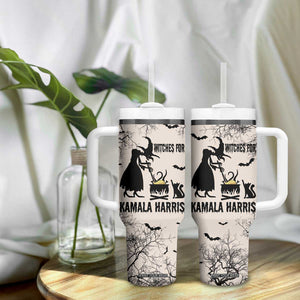 Witches for Kamala Harris 2024 Tumbler With Handle Halloween Witch 47 th President USA America Election Feminist Gothic TB10 Print Your Wear