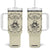 Witches Brew Coffee Co Iced Coffee Cup Tumbler With Handle Funny Witchy Vibes Spooky Decorations TB10 One Size: 40 oz Cream Print Your Wear