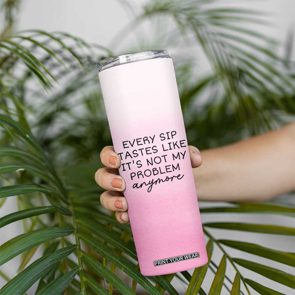 Personalized Retirement Skinny Tumbler Custom Name Officially Retired Gift For Boss Co Worker TB10 Print Your Wear