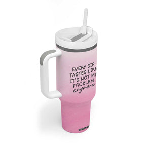 Personalized Retirement Tumbler With Handle Custom Name Officially Retired Gift For Boss Co Worker TB10 Print Your Wear