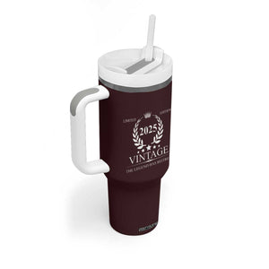 Retirement Gifts for Men Tumbler With Handle The Legend Has Retired 2025 TB10 Print Your Wear