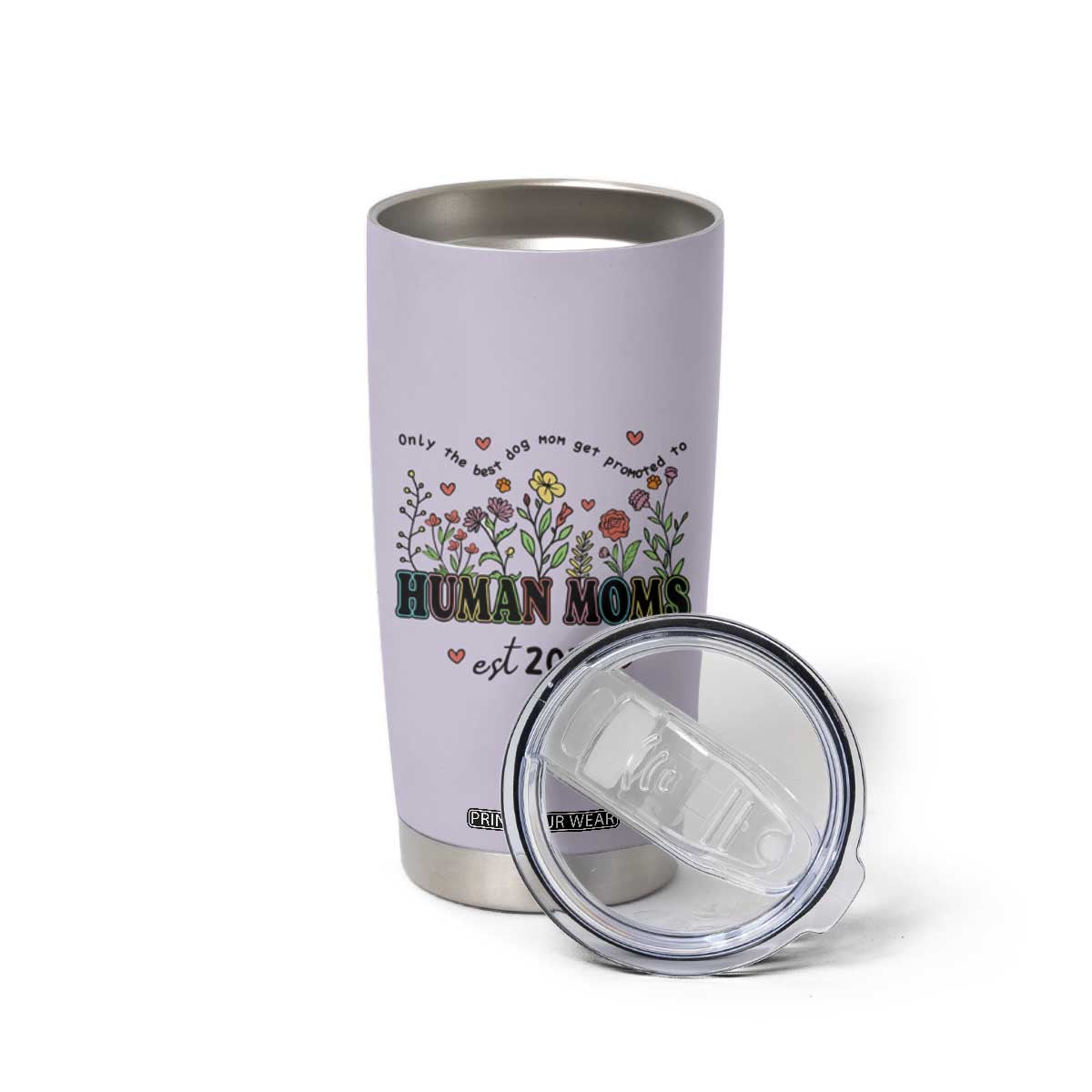 New Mom Gifts Tumbler Cup Funny Dog Moms Pregnancy Must Haves TB10 Print Your Wear