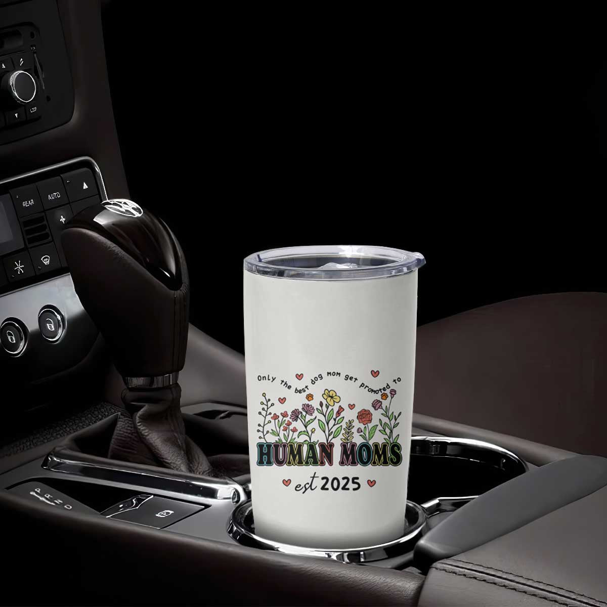 New Mom Gifts Tumbler Cup Funny Mothers Day Gift Dog Moms Pregnancy Must Haves TB10 Print Your Wear
